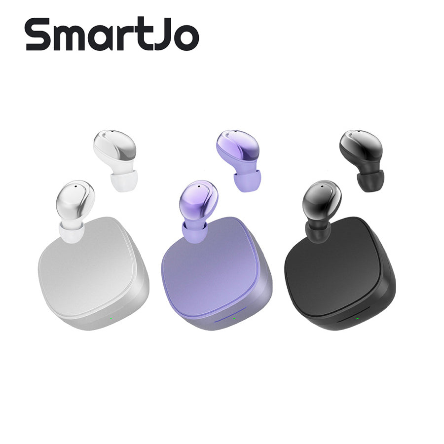 SmartJo HiFi TWS Bluetooth Earphones True Wireless Stereo Earbuds Bluetooth 5.1v